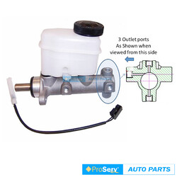 Brake Master Cylinder for Mazda B2600 Bravo UTE 2.6L 4WD 2/1999-12/2002 