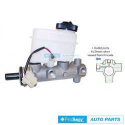 Brake Master Cylinder for Ford Courier PH GL 4.0L V6 4WD 2/2005-12/2006(With ABS)