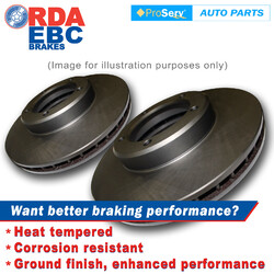 Front Disc Brake Rotors for BMW 3 Series E91 318i 2006-on (300mm Dia)