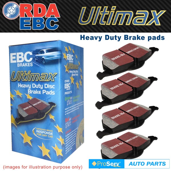 Front EBC Disc Brake Pads for Alfa Romeo 164 2.5i V6 10/1992-1998