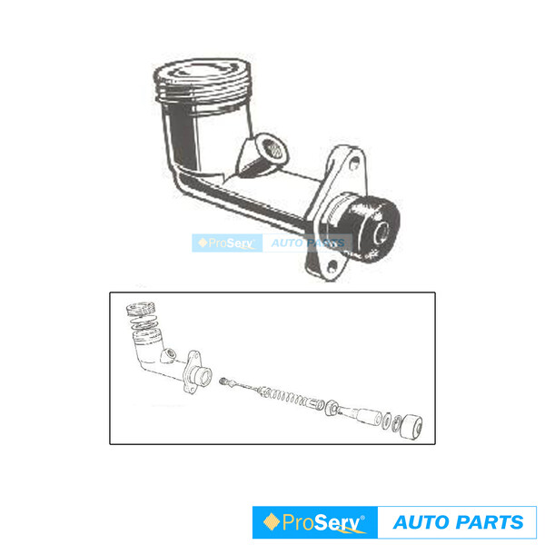 Clutch Master Cylinder for Ford Fairlane ZD Sedan 4.9L V8 11/1970-3/1972 