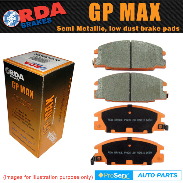 Front Disc Brake Pads for Volkswagen EOS 1.6 2006-ON 
